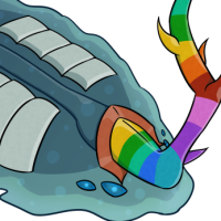 Female Rainbow Horned Tidewatcher