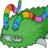 Male Rainbow Cloaked Shrubstalker