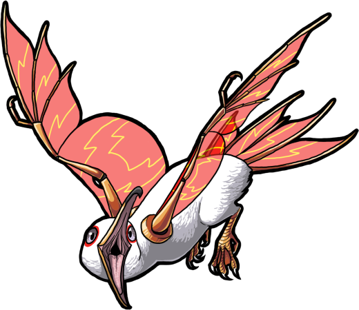 Female Red Glass-Winged Mew